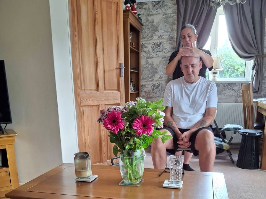 Indian Head Massage at home